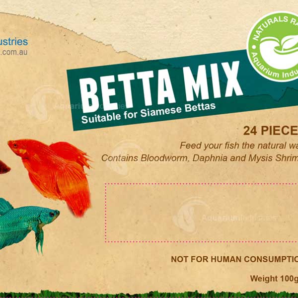 Aquarium Industries (AI) Frozen Food - Betta Mix image 0