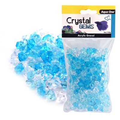 Aqua One Betta Crystal Gems - Blue image 0