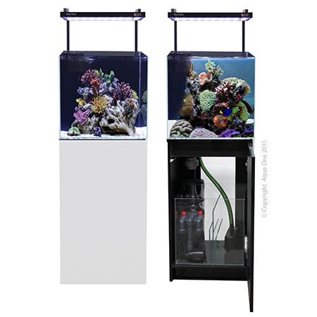 Aqua One Mini Reef 90 Marine Set 90L (Black or White) image 0