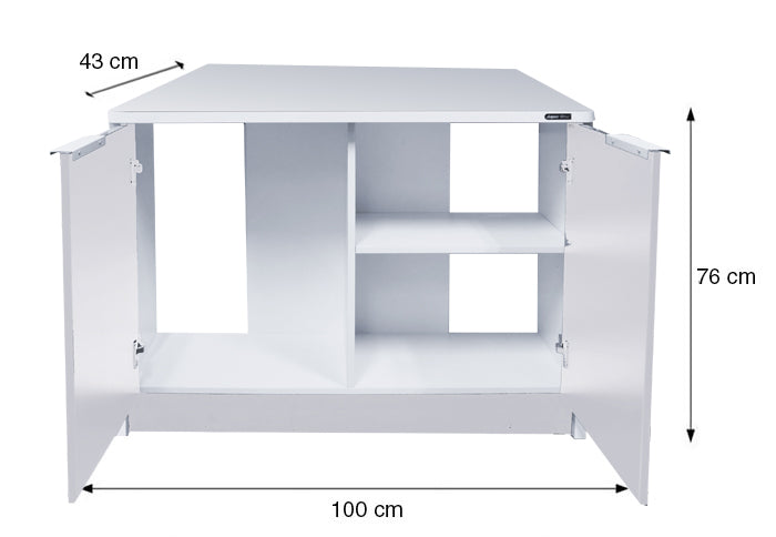 Aqua One LifeStyle 190 Cabinet (White or Black) image 1