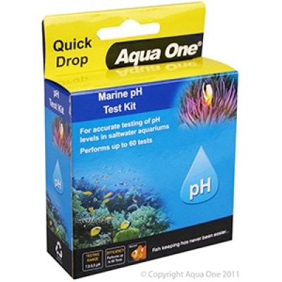 Aqua One Quick Drop Marine pH Test Kit image 0