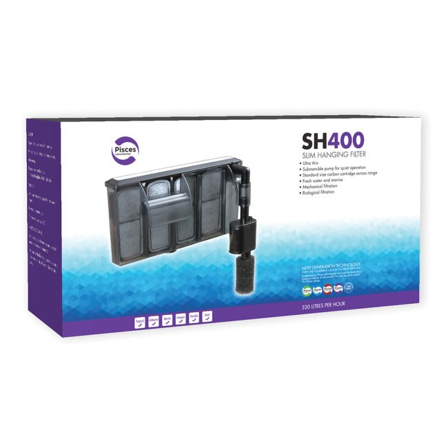 Pisces Slim Hanging Filter SH400 320L/H image 0