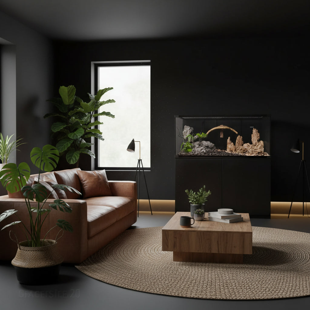 Leonardo Turtle Eco 120 Tank And Cabinet