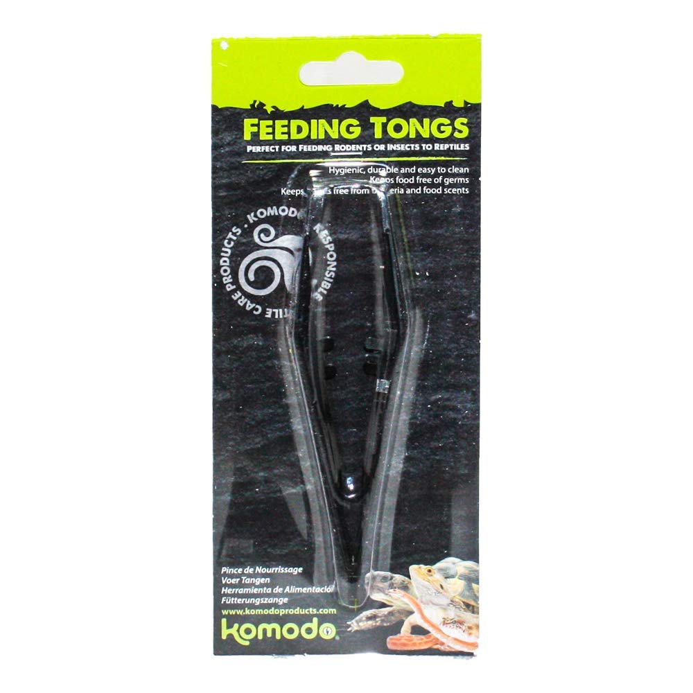 Komodo Plastic Feeding Tongs 13cm image 0