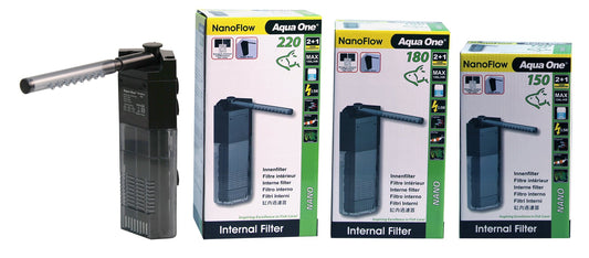 Aqua One NanoFlow 180 Internal Filters image 0