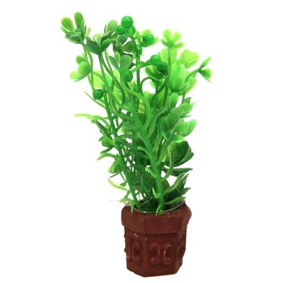 Aqua One Betta Pot Plant Mixed Green Plants image 0