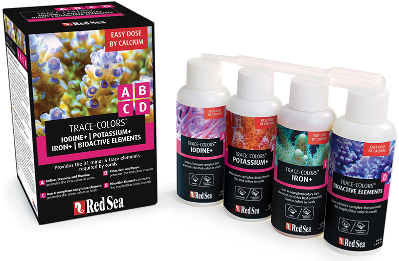 Red Sea Colors ABCD 4x100ml image 0