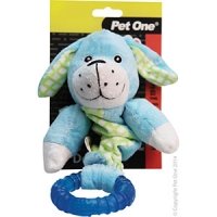 Pet One  Assorted Plush Dog Toys image 2