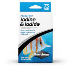 Seachem Multitest Iodine & Iodide image 0