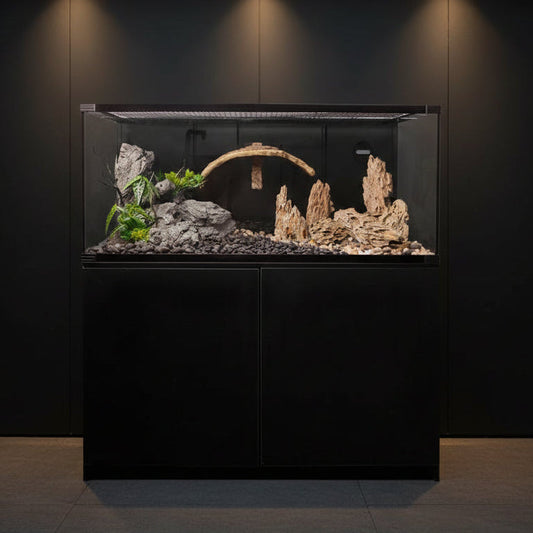 Leonardo Turtle Eco 120 Tank And Cabinet